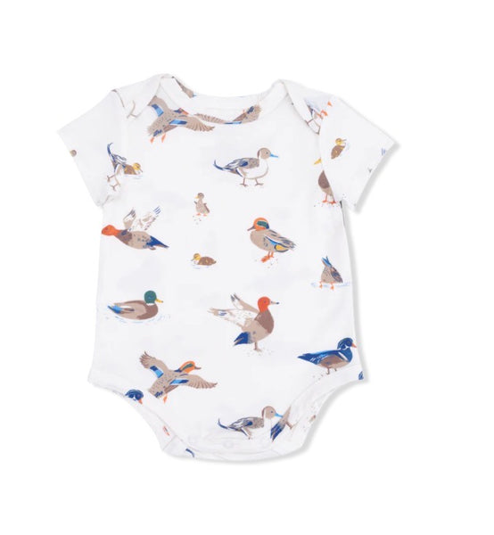 Shortsleeved Duck Onesie