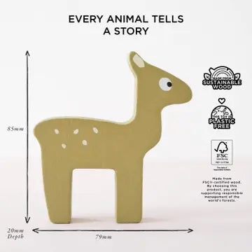 Woodland Stacking Forest Animals & Bag