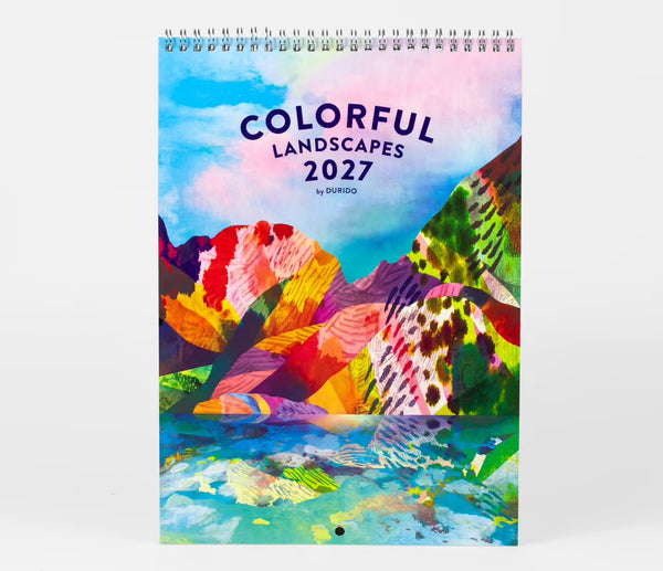 Colorful Landscapes 2027 Wall Calendar