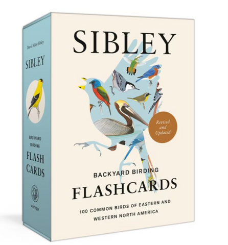 Sibley Backyard Birding Flash Cards