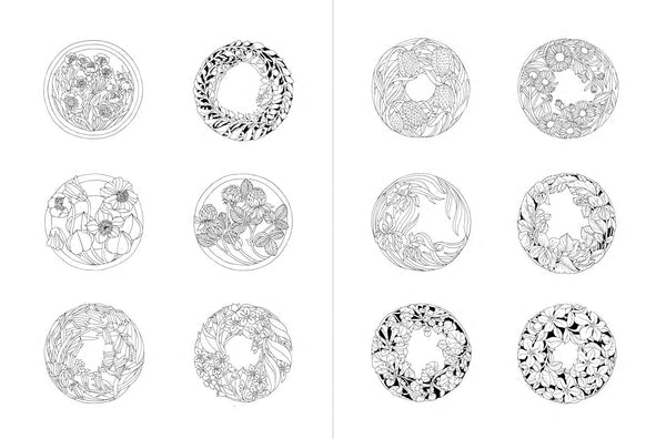 A Walk in the Woods: An Intricate Coloring Book