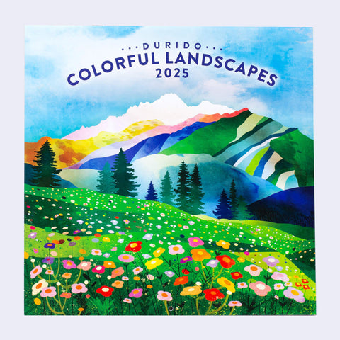 2025 Colorful Landscapes Calender