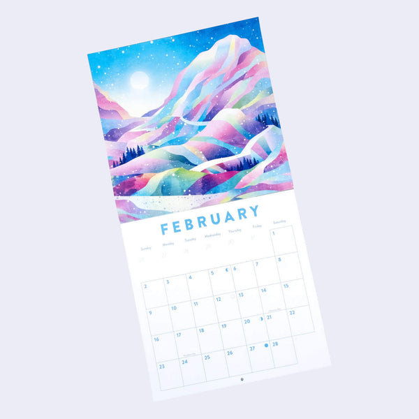 2025 Colorful Landscapes Calender