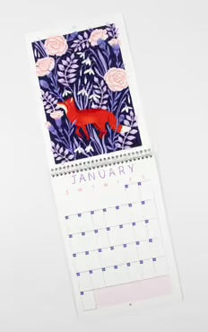 Flora and Fauna 2027 Wall Calendar