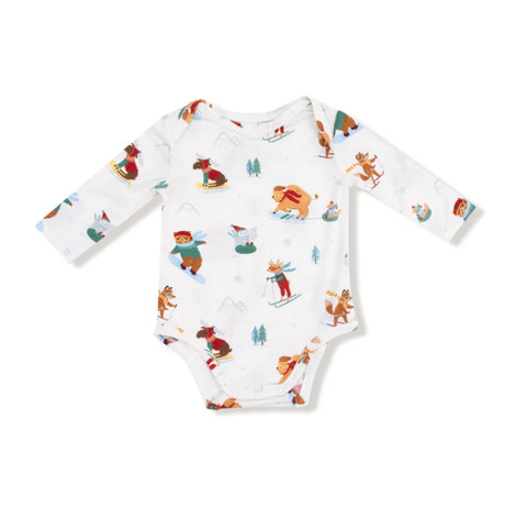 Winter Animal Sports Onesie
