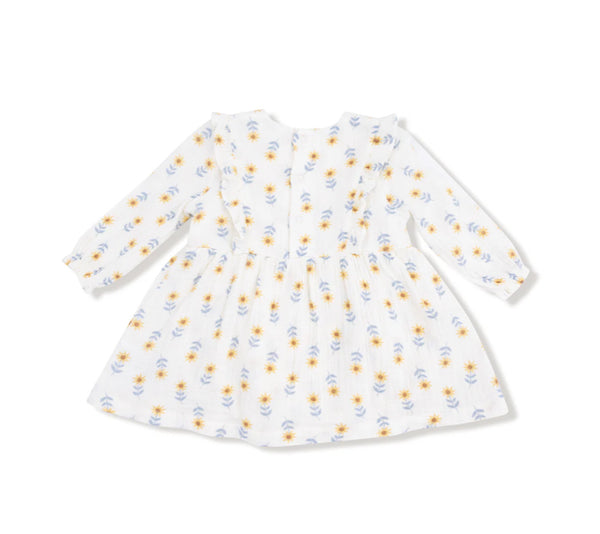 Western Sunflower Bubble Dress