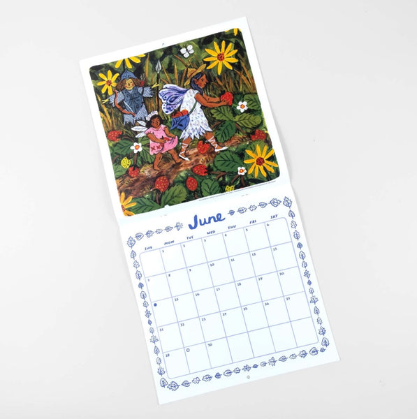 Phoebe Wahl’s Fairy Folk 2026 Wall Calendar
