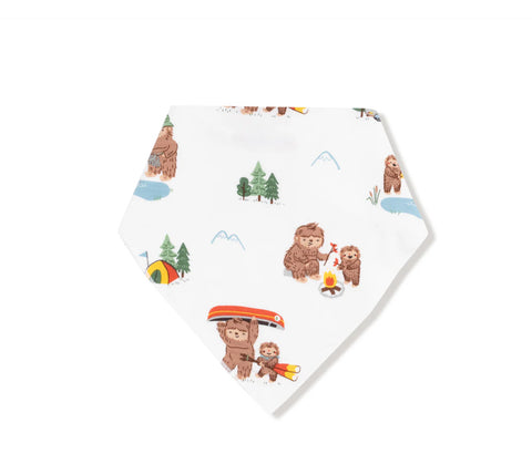 Bigfoot Camping Bandana Bib