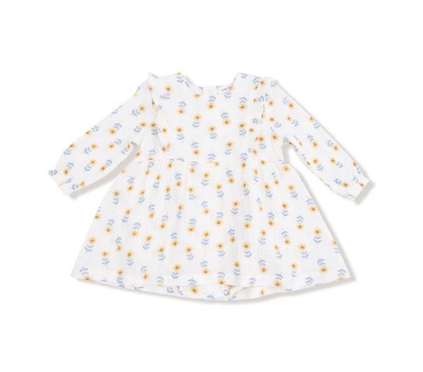 Western Sunflower Bubble Dress