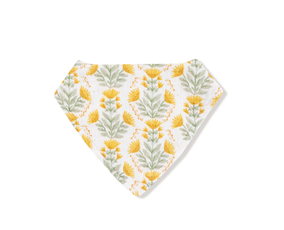 Winter Dandelions Bandana Bib