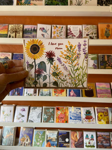 “I love you Mom” Card