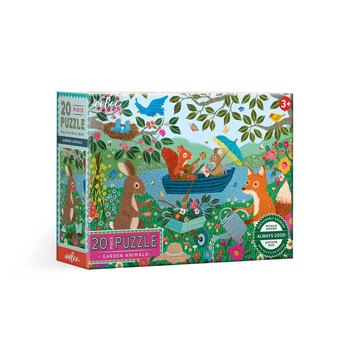 Garden Animals 20 Piece Puzzle