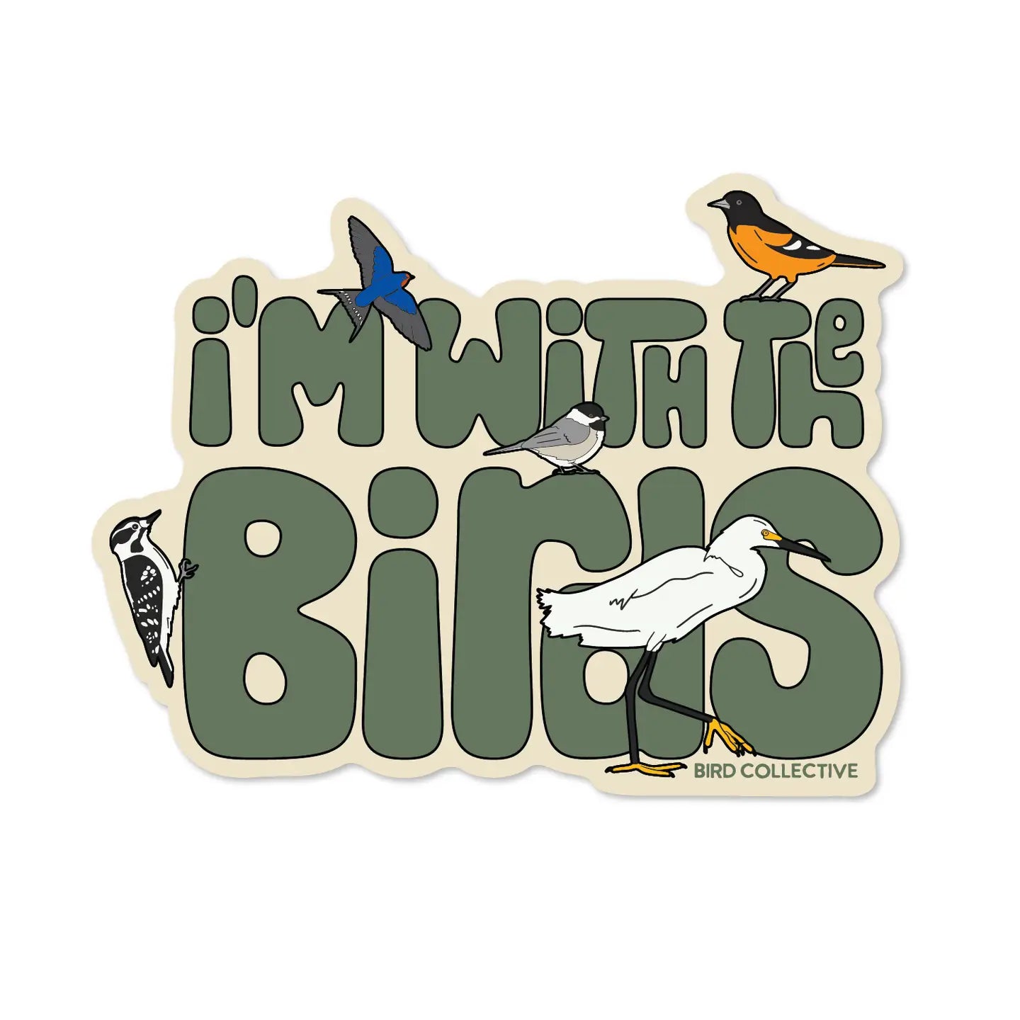 Bird Collective stickers
