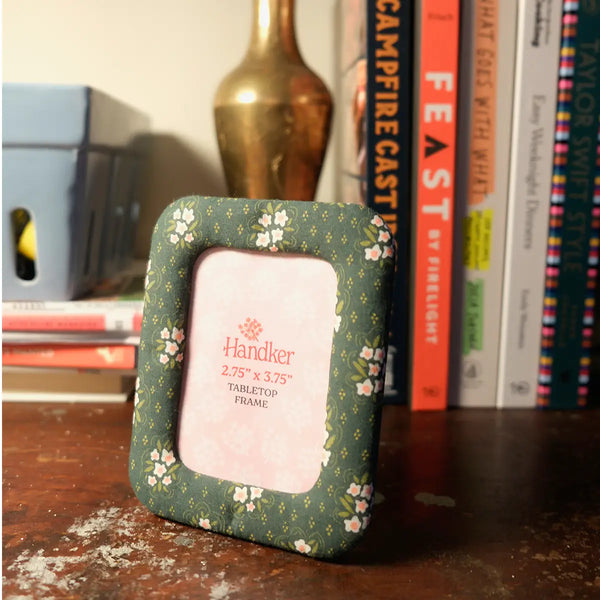 Green Pearl Fabric Desktop Frame