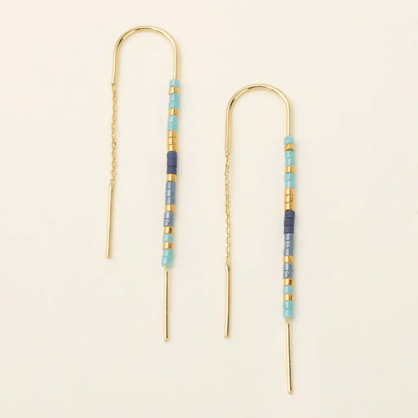 Miyuki Threaded Earrings