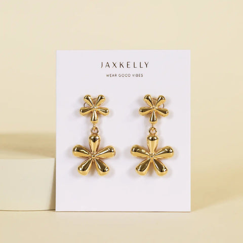 Double Daisy Earring