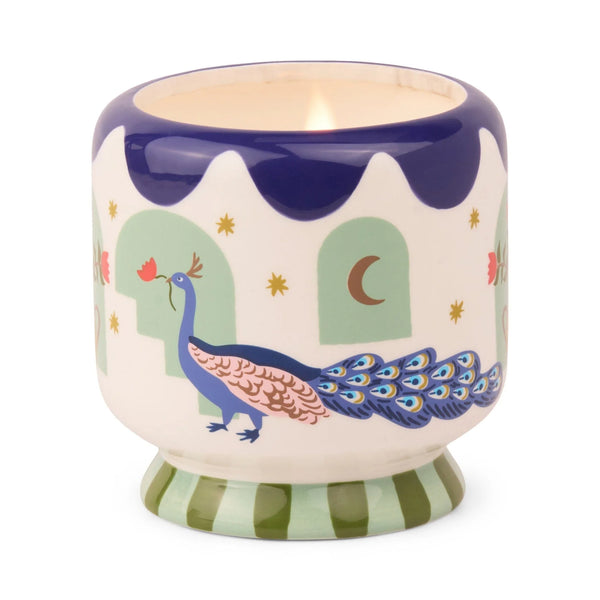 Handpainted Ceramic Candles