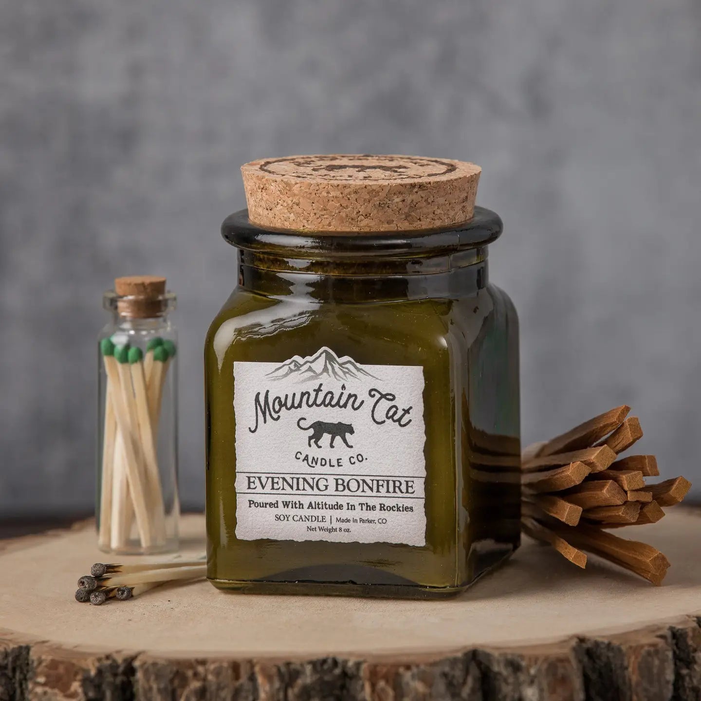 Mountain Cat Candles