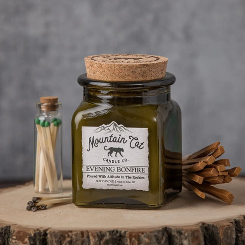 Mountain Cat Candles