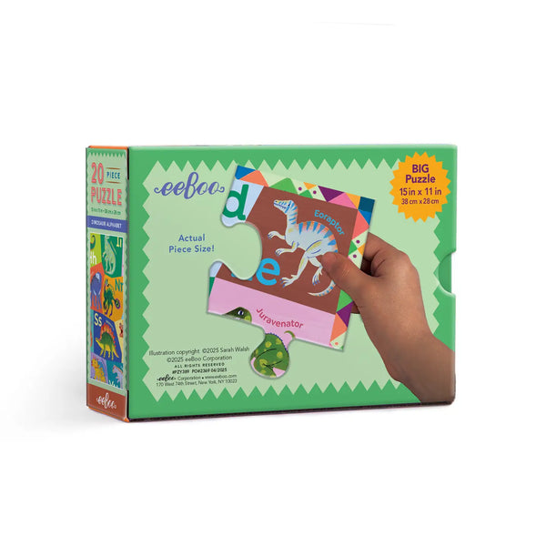Dinosaur Alphabet 20 Piece Puzzle