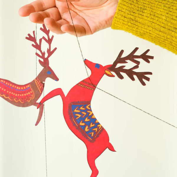 Holiday Recycled Paper Garland