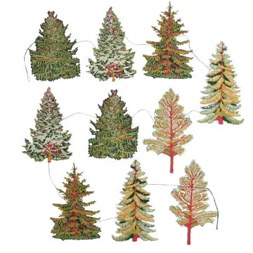 Holiday Recycled Paper Garland