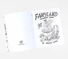 Fairyland Coloring Book by Phoebe Wahl