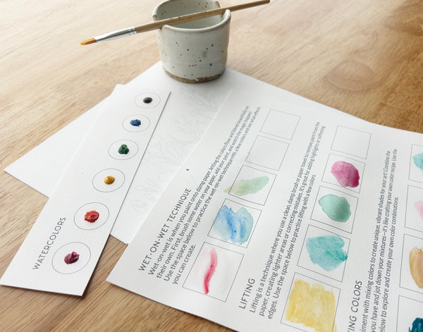 All-in-One Beginner Watercolor Kits
