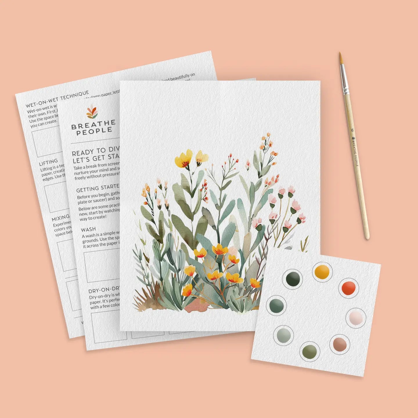 All-in-One Beginner Watercolor Kits
