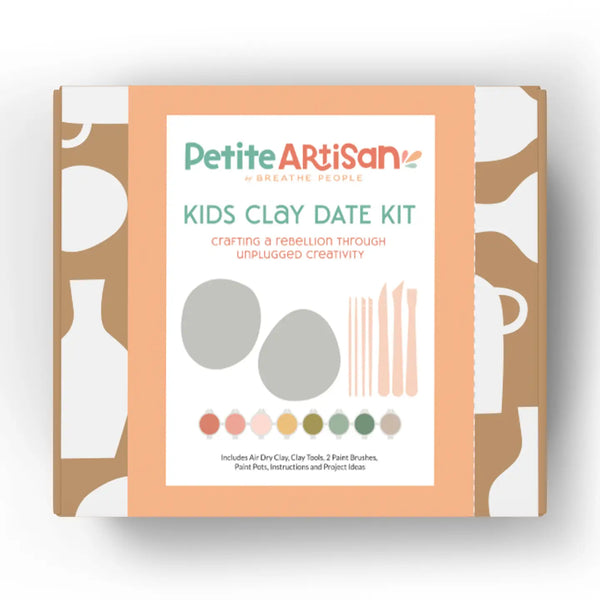 Kids Deluxe Clay Date Activity Kit- Clay Kit For Two
