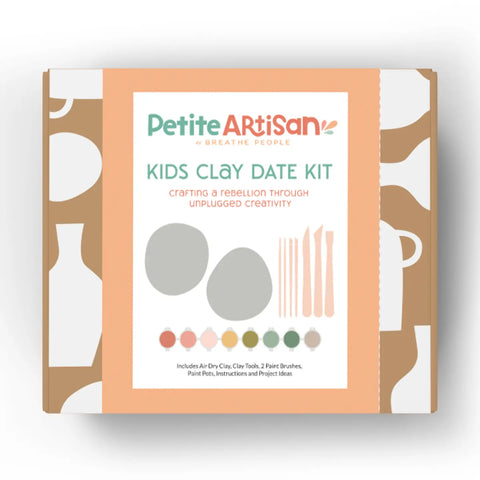 Kids Deluxe Clay Date Activity Kit- Clay Kit For Two