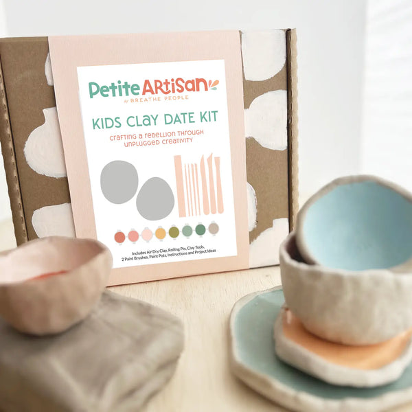 Kids Deluxe Clay Date Activity Kit- Clay Kit For Two