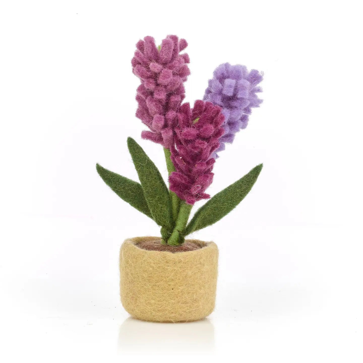 Handmade Felt Potted Lavender Plant