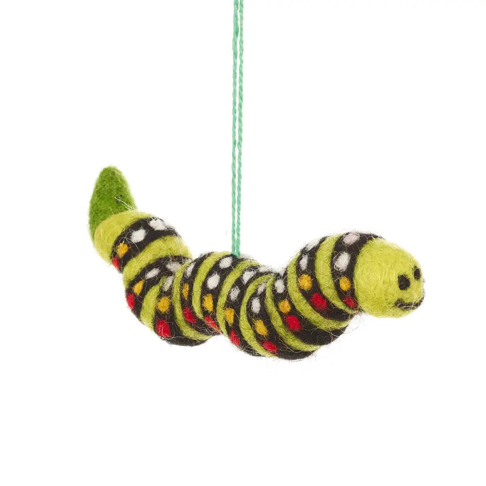Carl the Caterpillar Ornament