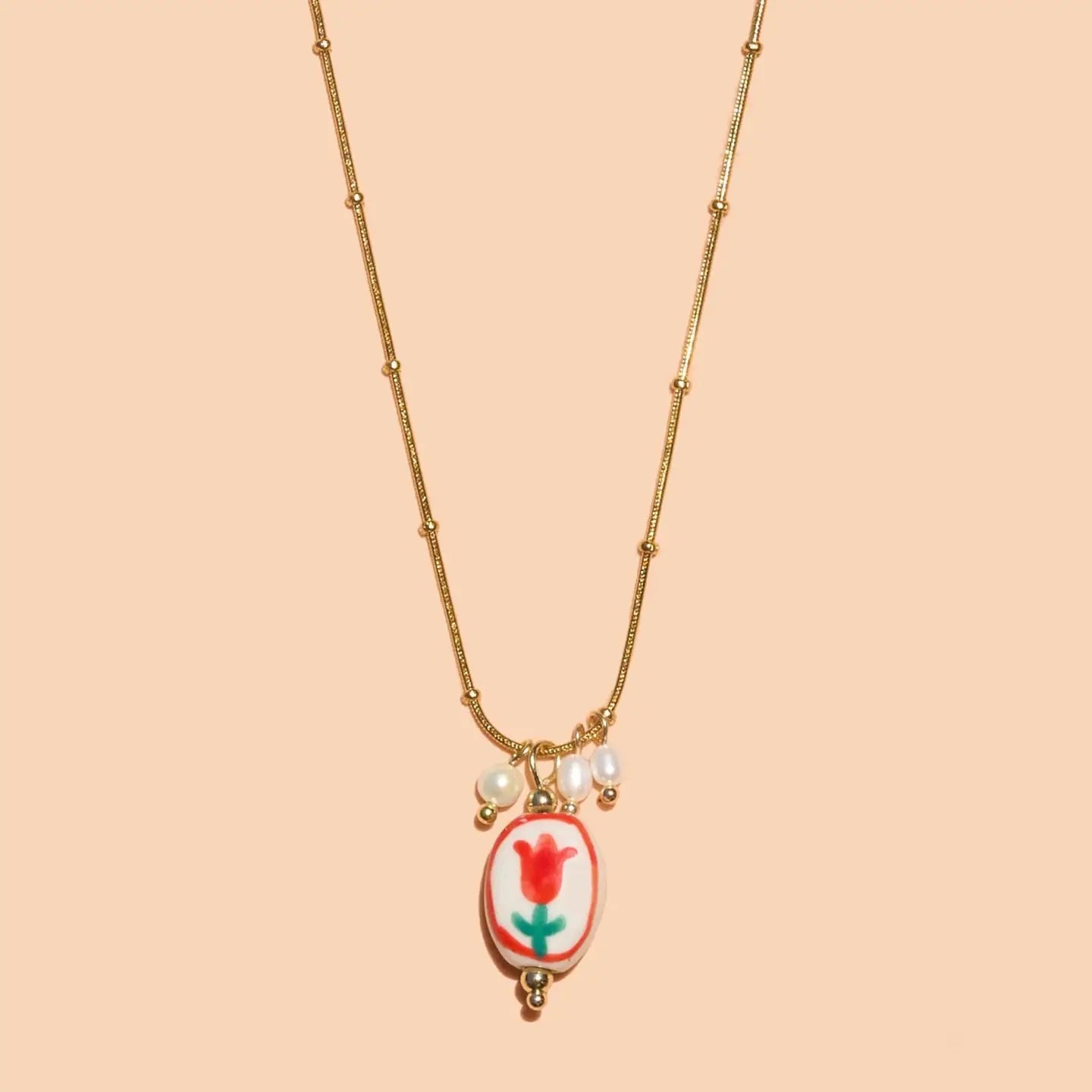 Sweet Tulip Necklace
