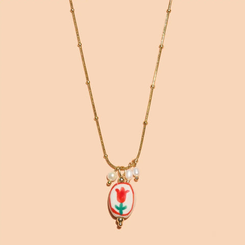Sweet Tulip Necklace