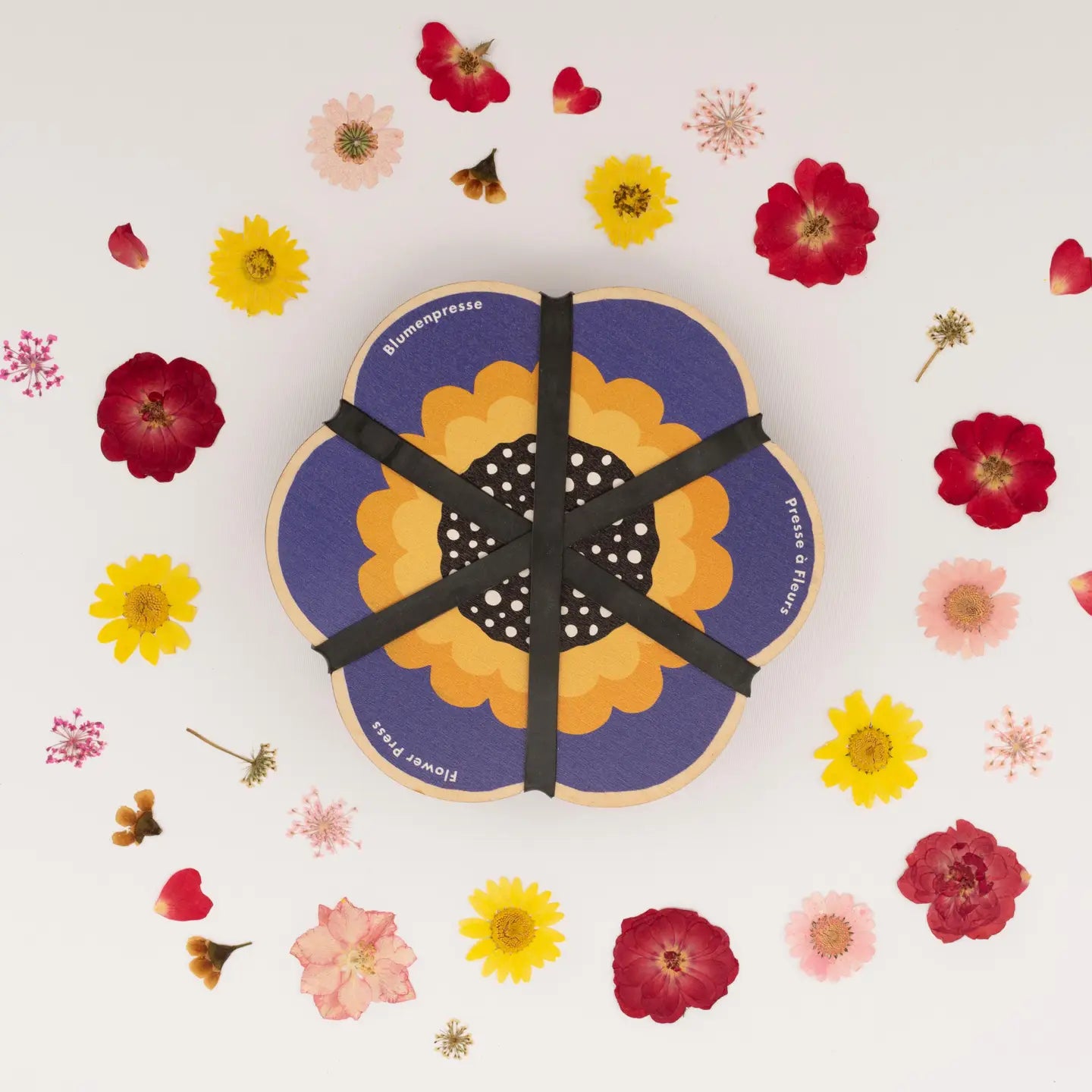 Blue Flower Shaped Press