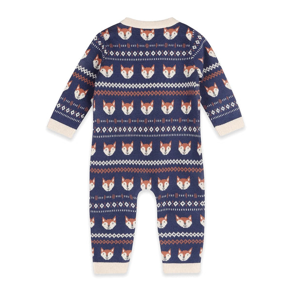 Fox Baby Knit Jumpsuit