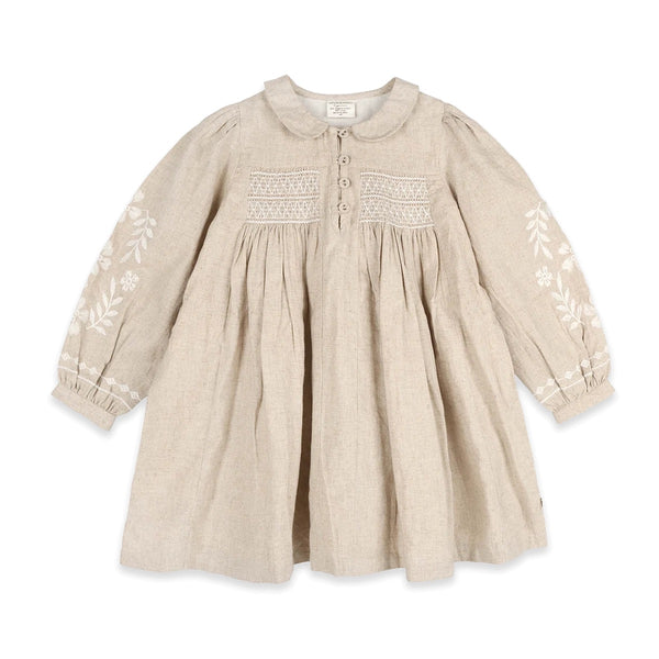 Isabel Floral Embroidered Girl Dress