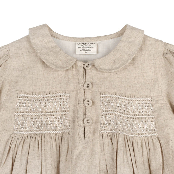 Isabel Floral Embroidered Girl Dress
