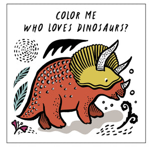 Who Loves Dinosaurs Bath Book
