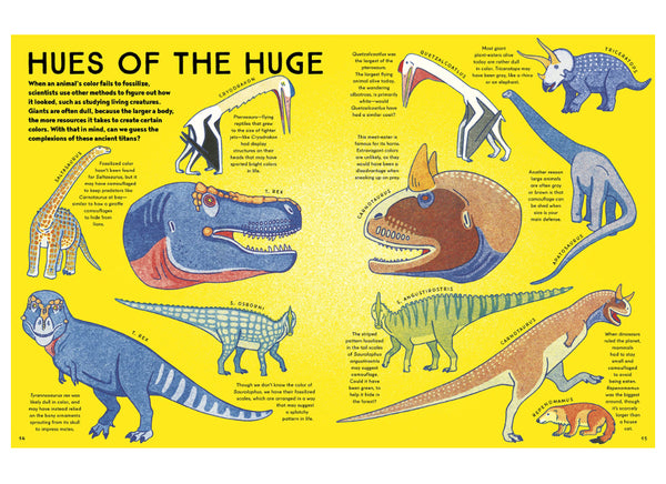 Kaleidoscope of Dinosaurs and Prehistoric Life: Their colors and patterns explained