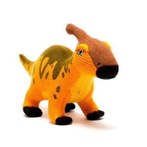 Knitted Dinosaur Rattle