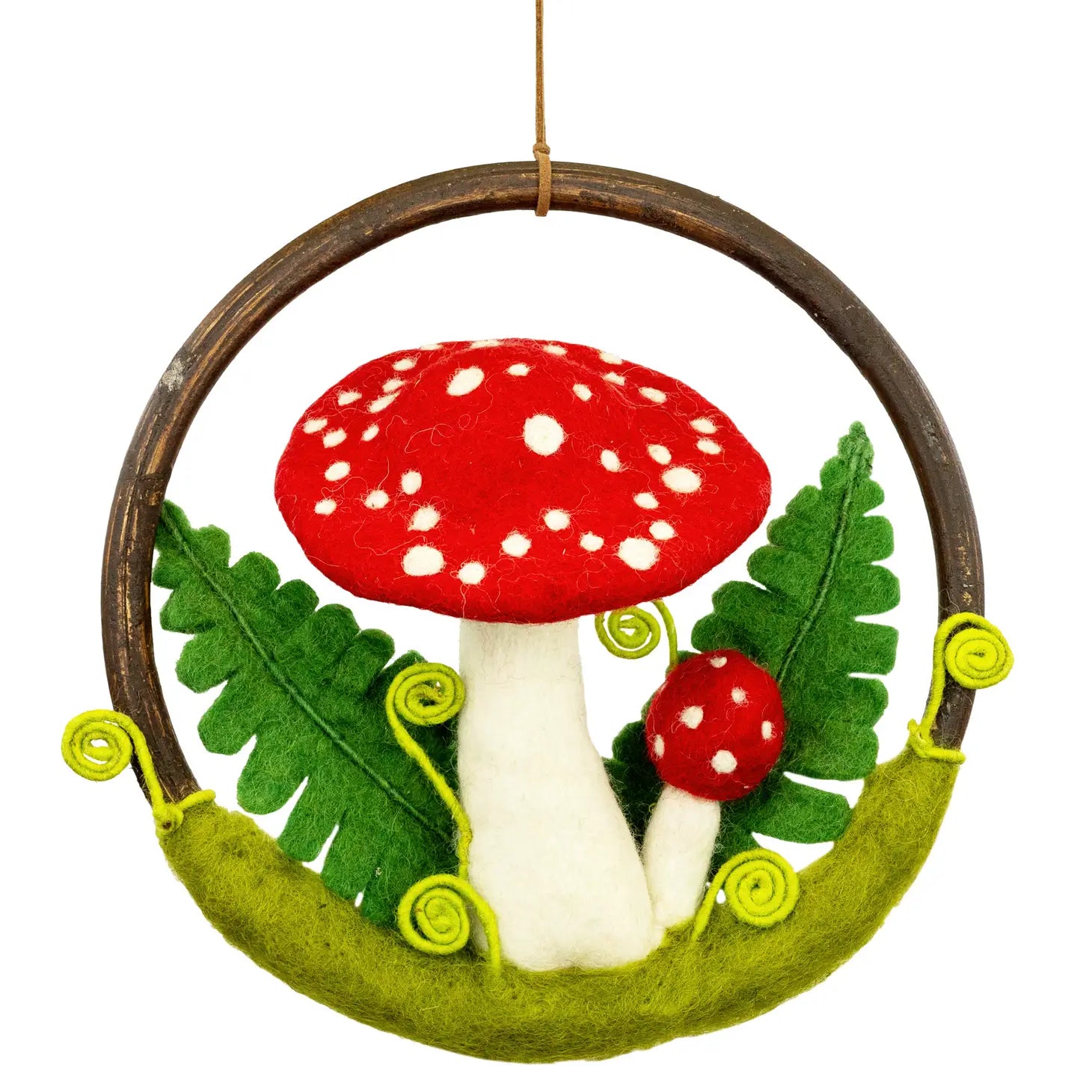 Red Toadstool Forest Ring