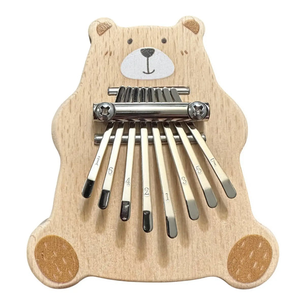 Mini Wooden Bear Kalimba