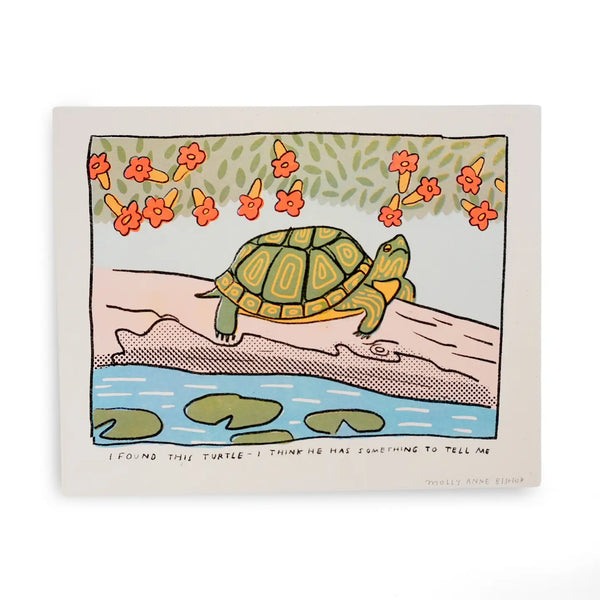 I Found this Turtle Print