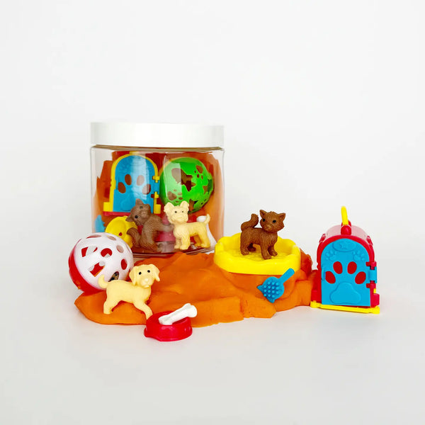 Puppies & Kitties Dough-To-Go Play Kit