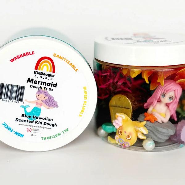 Mermaid Dough-To-Go Play Kit