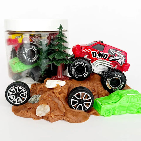 Monster Truck Dough-To-Go Play Kit