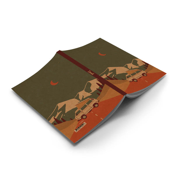 Mountain Van Layflat Notebook